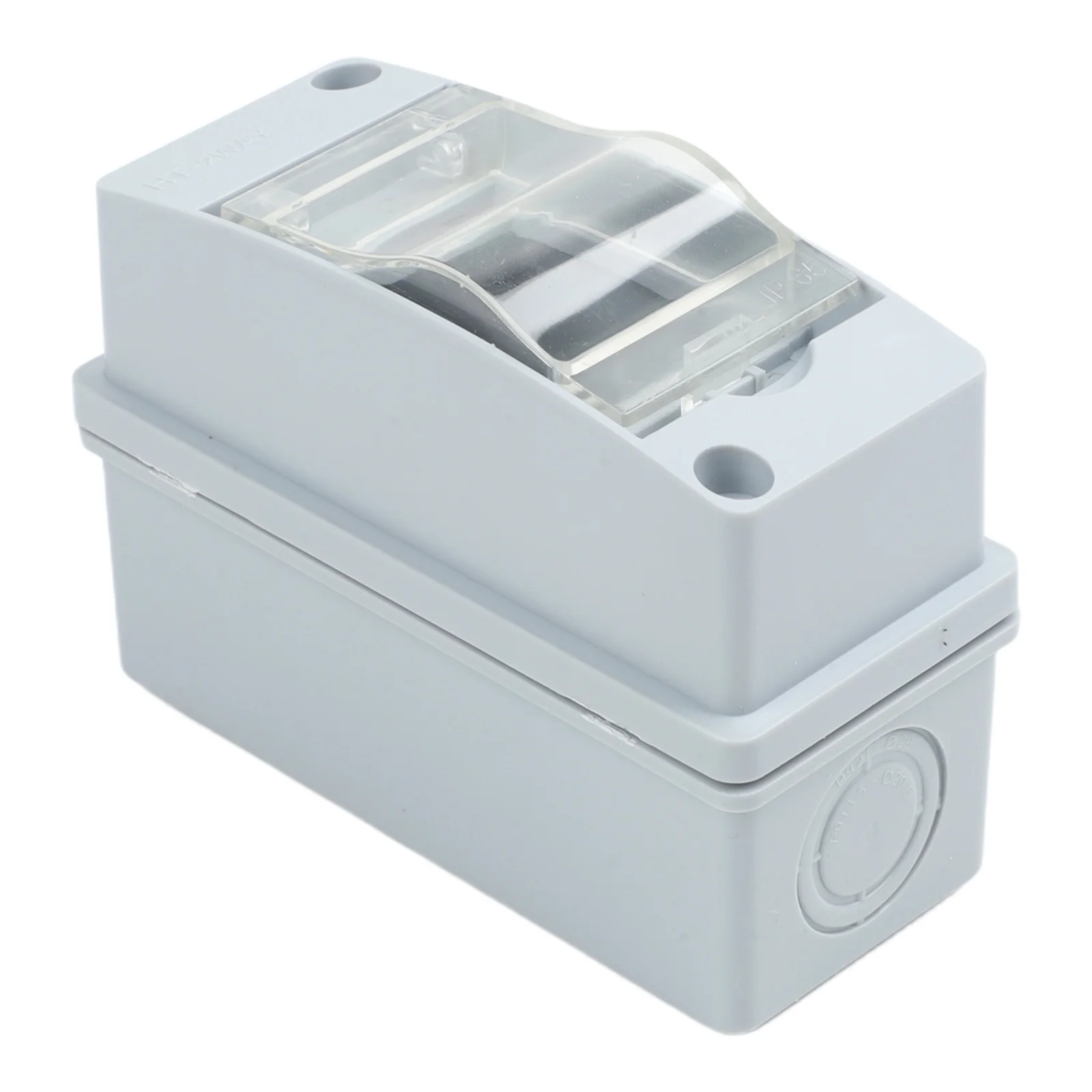 

Electrical Consumer Unit 2 Way with 40A 30mA RCD and 2 MCBs Fuse Box for Garage Use IP65 Rated Dustproof Waterproof Box