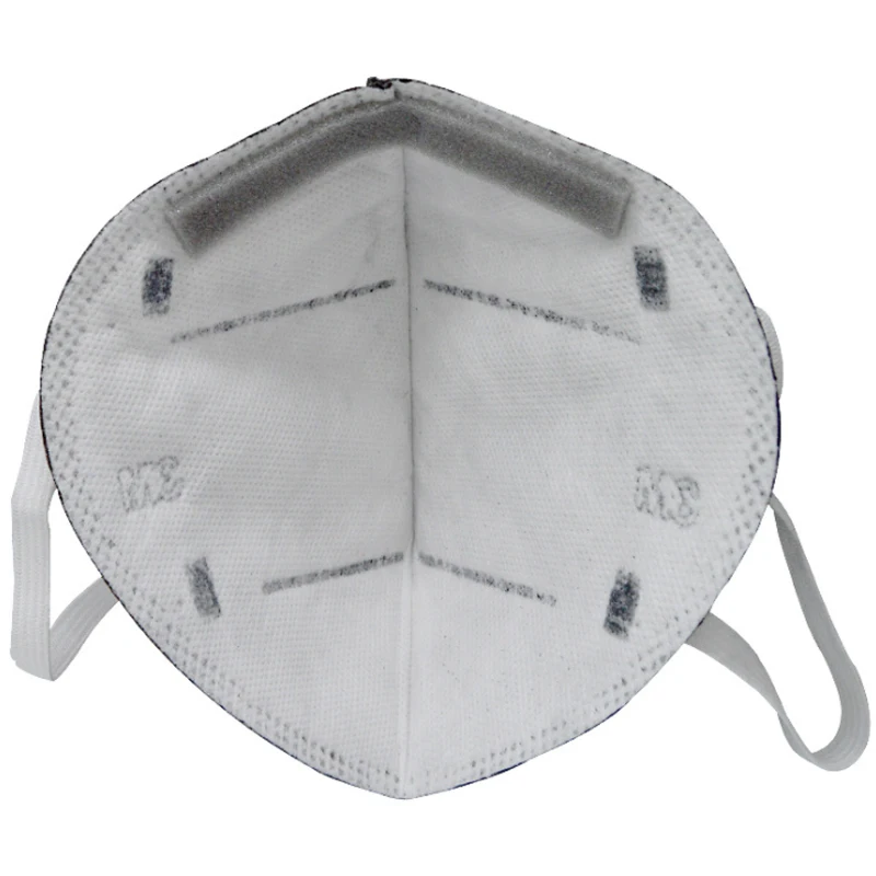 5pcs 3M9542 Activated carbon PM 2.5 Anti dust mask non woven fabric folding filter mask  Dust-proof and haze Adult N95