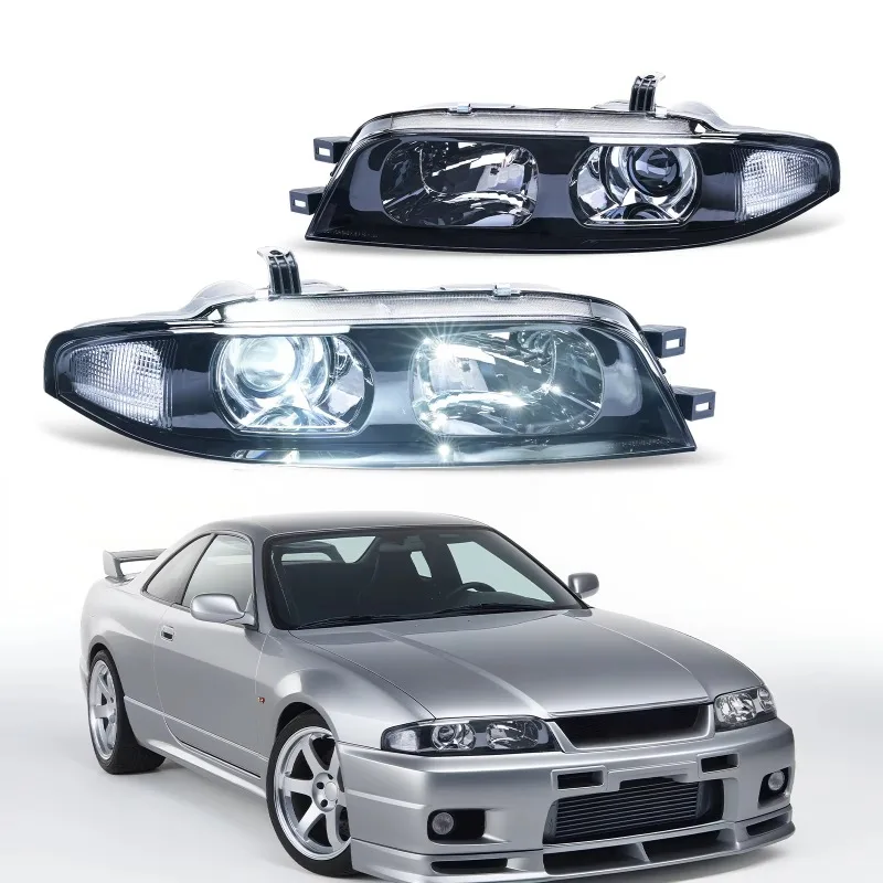 

Archaic LED Front Lamp for R33 Skyline Series 1 & Series 3(Not for GTR) GTS GTST GTT R33 Headlights OE Pre-facelift 1993-1996