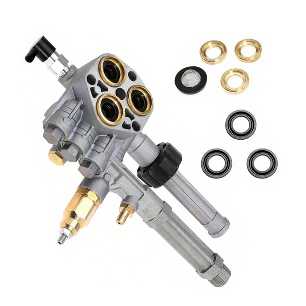 High-Pressure Washer Pump Head Assembly for AR43361 For SRMW2.3G28 For SRMW2.4G28 Optimized for Thermal Management