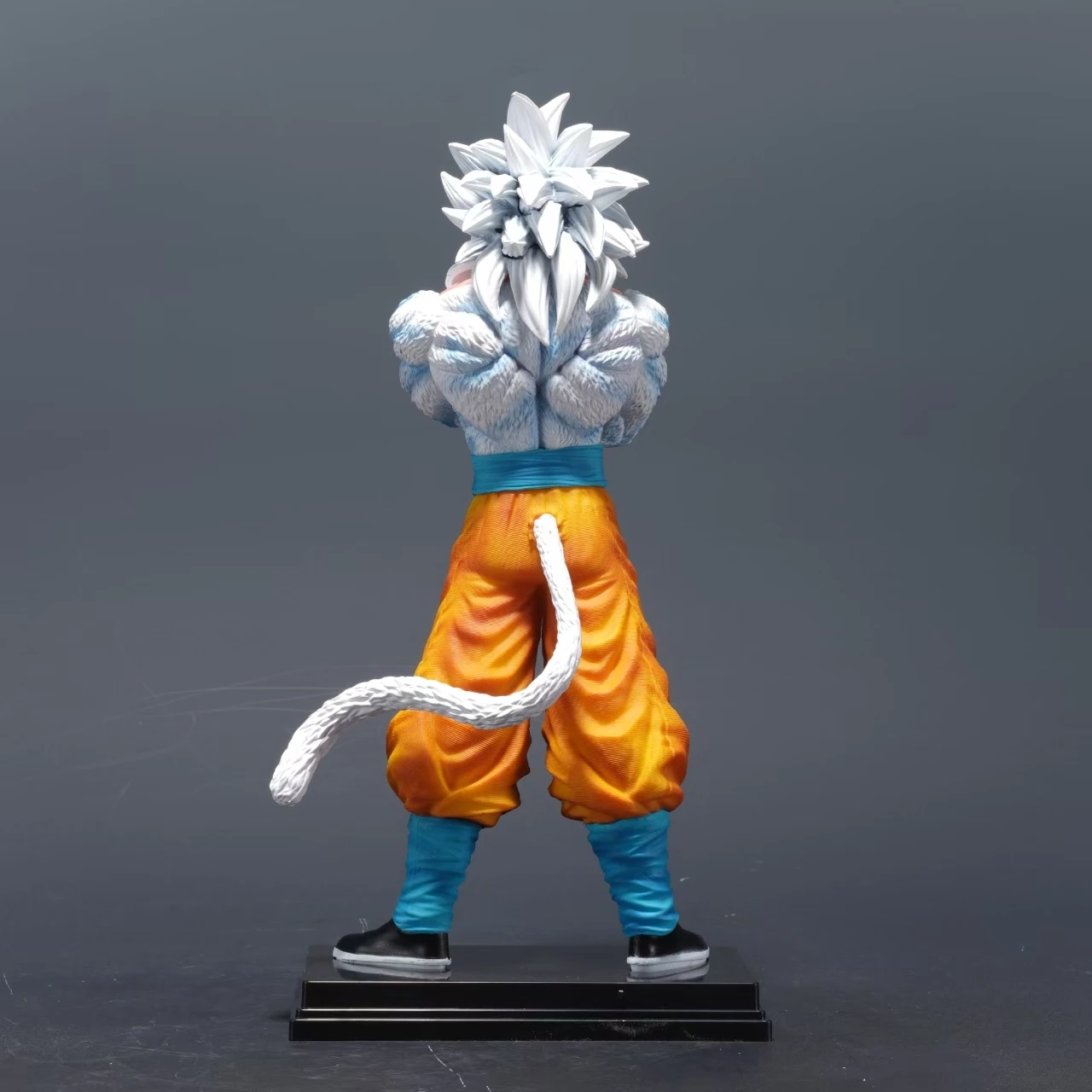 In Stock Dragon Ball Anime Figures Super Saiyan 5 Son Goku White Hair GK PVC Statue Colletion Model Desktop decoration Toys Gift
