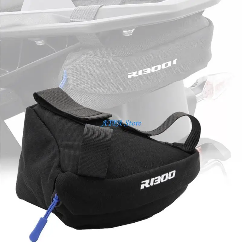 

U13C Versatile Motorbike Rear Rack Bag Luggage Saddlebag Long Rides Water Resistant Quick Release Suitable for R1300GS