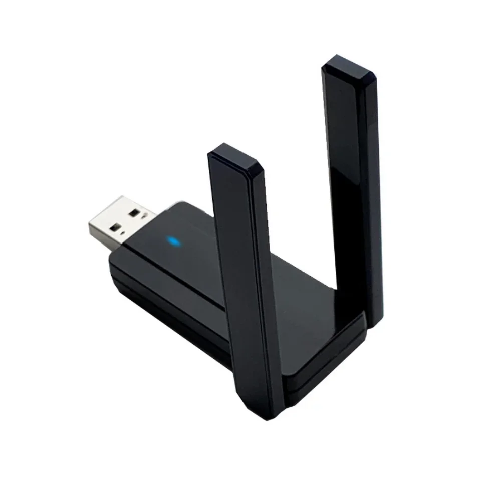 Grwibeou-adaptador WiFi USB inalámbrico de 1300Mbps, tarjeta de red Wifi de doble banda, 5G/2,4 GHz, adaptador AC USB inalámbrico para PC, escritorio y portátil