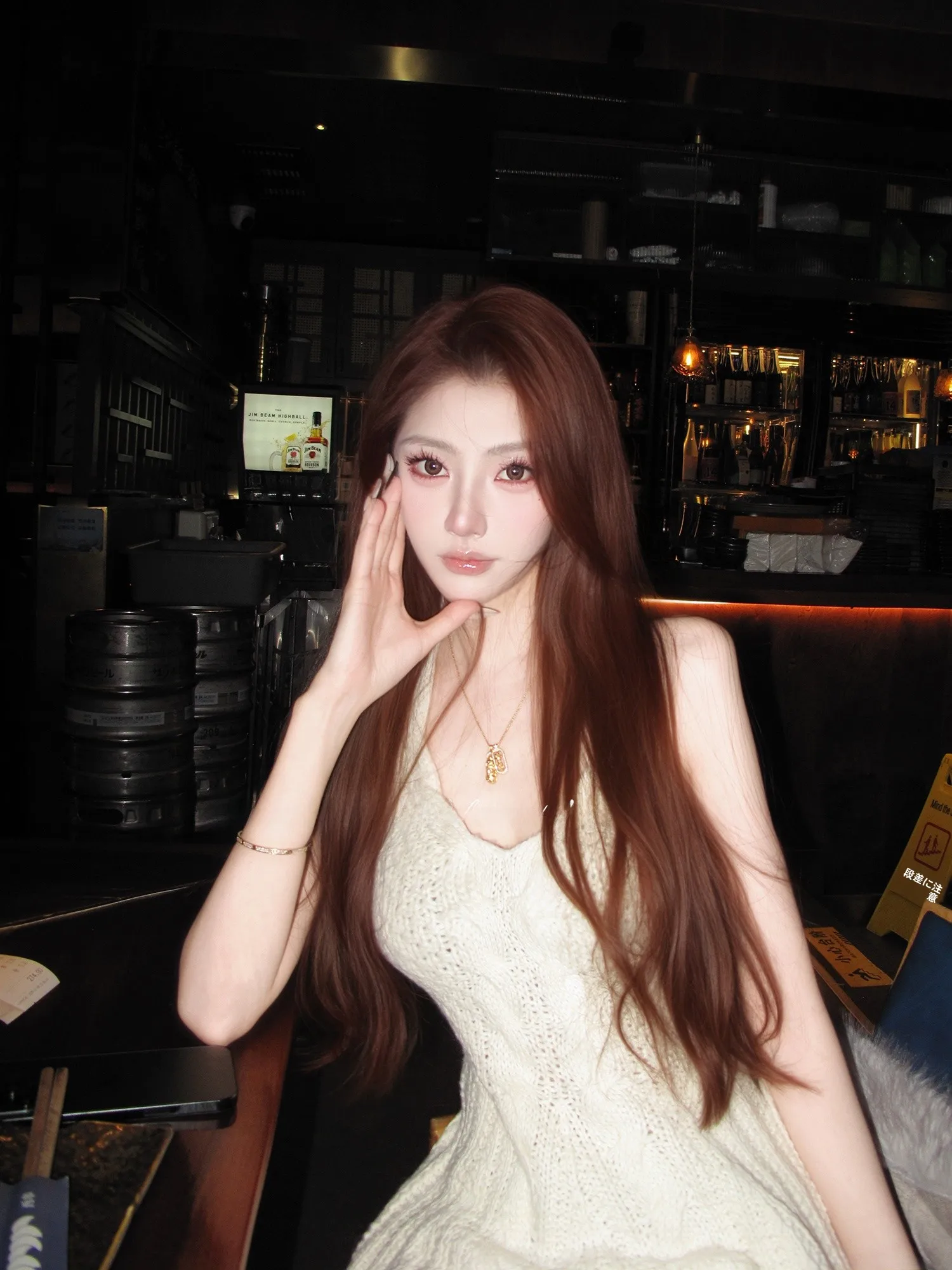 

a F Project Pure Desire Thi Needle 3D Twist Bal Top Women's Casual Fit ort Length U-Neline Outerwear