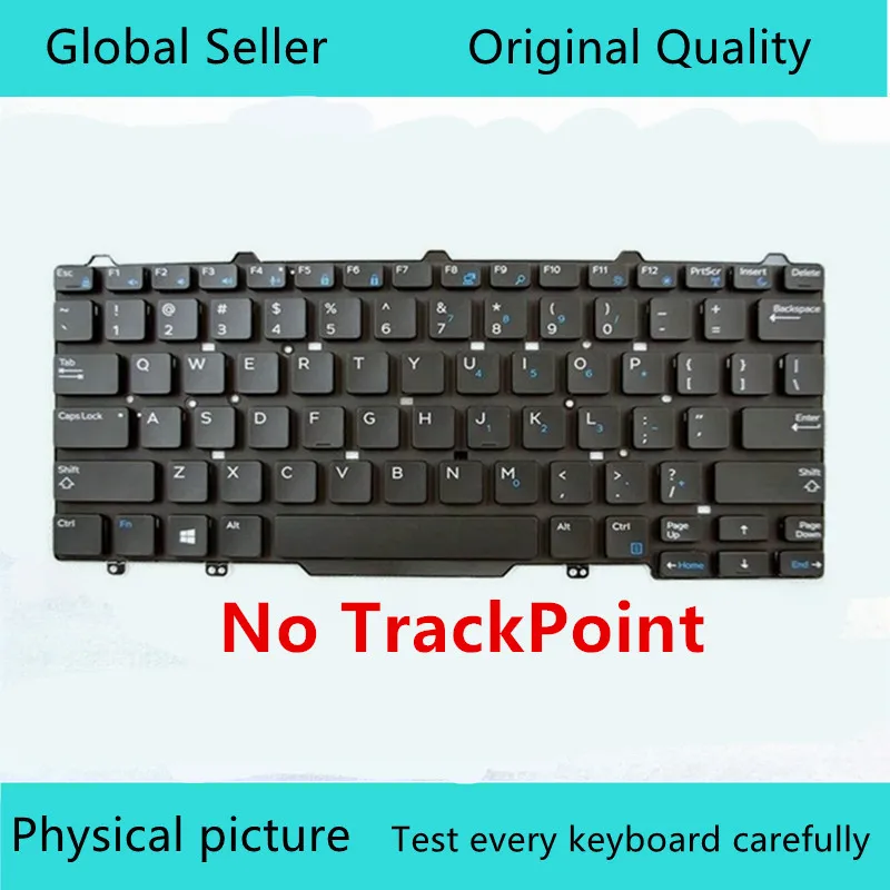 

Original Laptop US Keyboard For Dell Latitude E5470 3340 E7450 E5450 5480 CN-094F68 Without TrackPoint 95% New