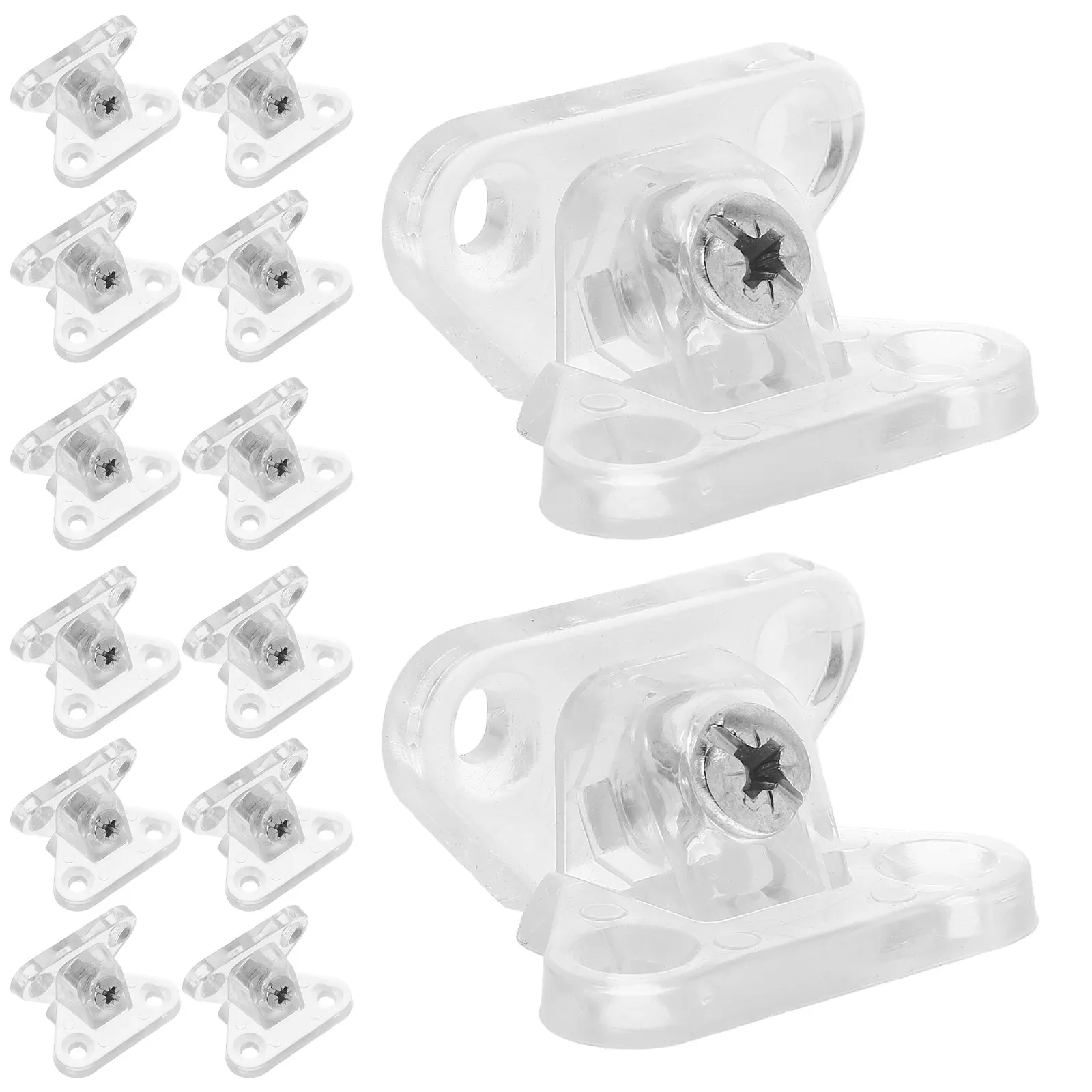 

Комплект усиленных угловых соединителей L-образной формы с усиленной конструкцией «бабочка», прозрачный пластиковый фиксатор для мебели и самостоятельной сборки стеллажей