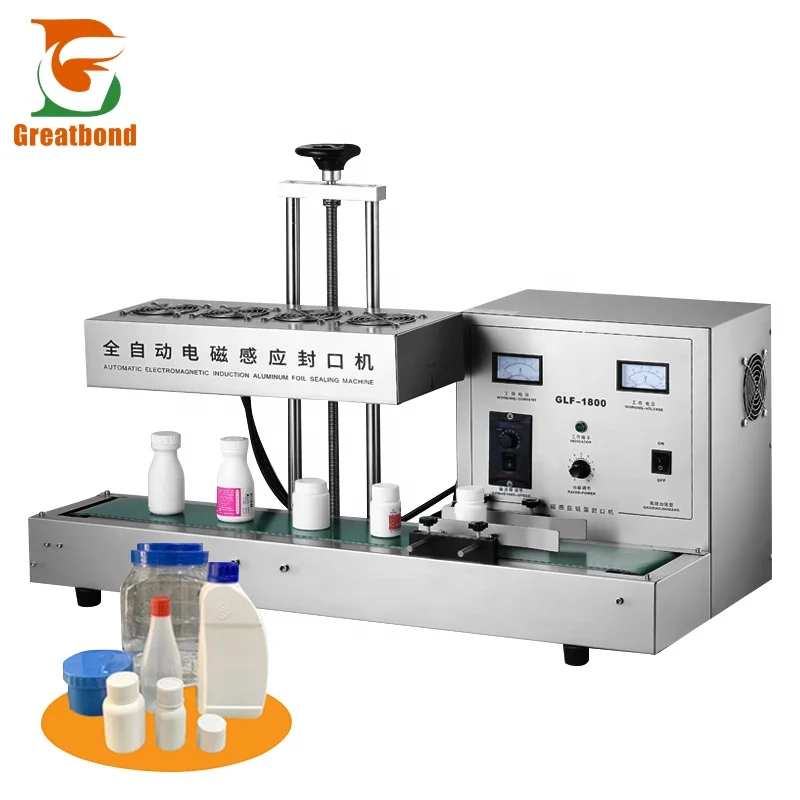

Manufacturing Wholesale Glass Can Bottle CE Automatic Electromagnetic Induction Aluminum Foil Desktop Horizontal Sealing Machine