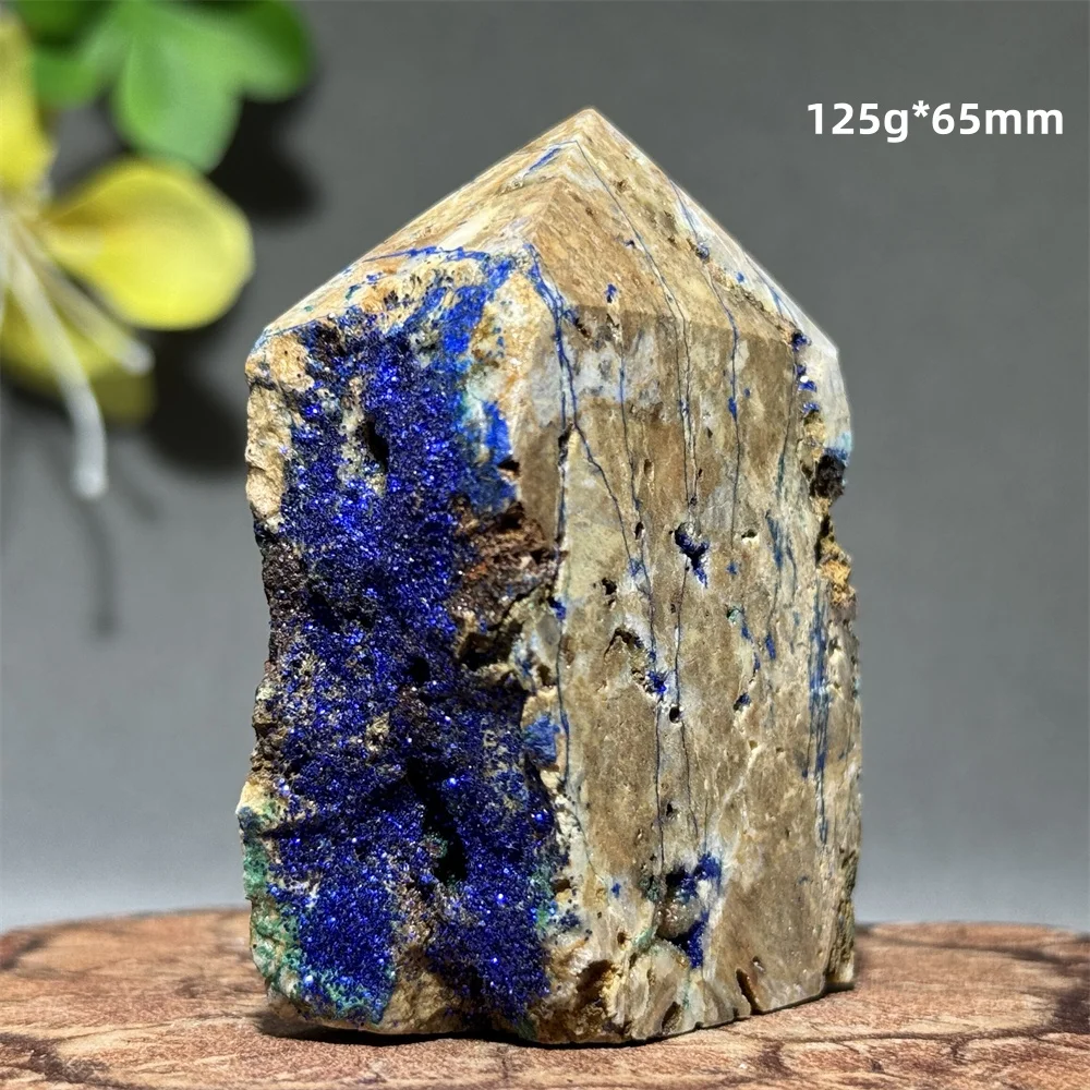 الياقوت المعدني الطبيعي الأزرق الفوسفور خام مسلة ديكور المنزل الريكي شفاء التأمل الروحي جمع الطاقة هدية #5