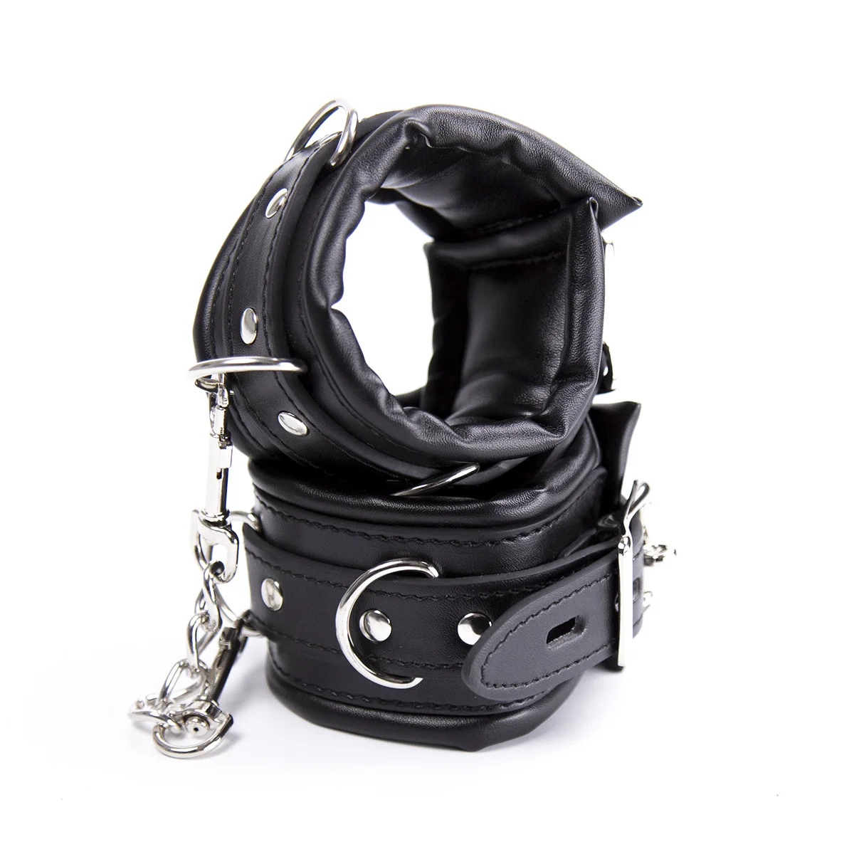BDSM Bondage Set Stainless Steel Extend Spreader Bar Sex Slave Handcuffs Ankle Cuffs Fetish Restraints Adult Sex Toys For Couple_voghion.com