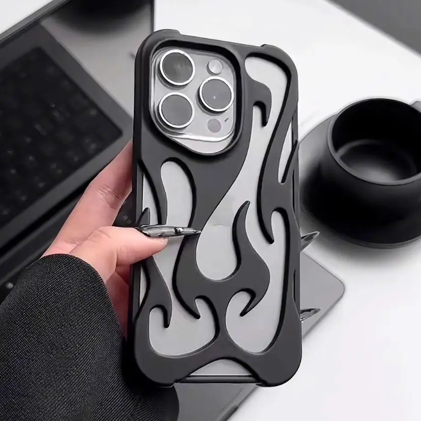 

Matte iPhone11 Hollowed out iPhone13 cooling case iPhone15 phone case iPhone12promax Soft iPhone14