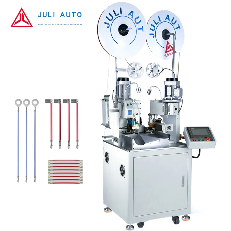Double-head Fully Automatic Terminal Crimping Machine Wire Cutting Stripping Terminal Crimping Machine