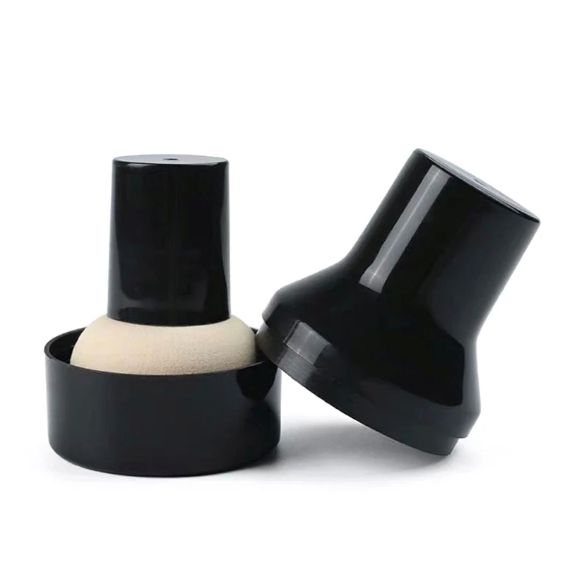 Boîte de rangement de brosses à poudre bouffante de cosmétiques, 3 ensembles, tête ronde, poignée en forme de champignon, fond de teint, boîte à outils de beauté