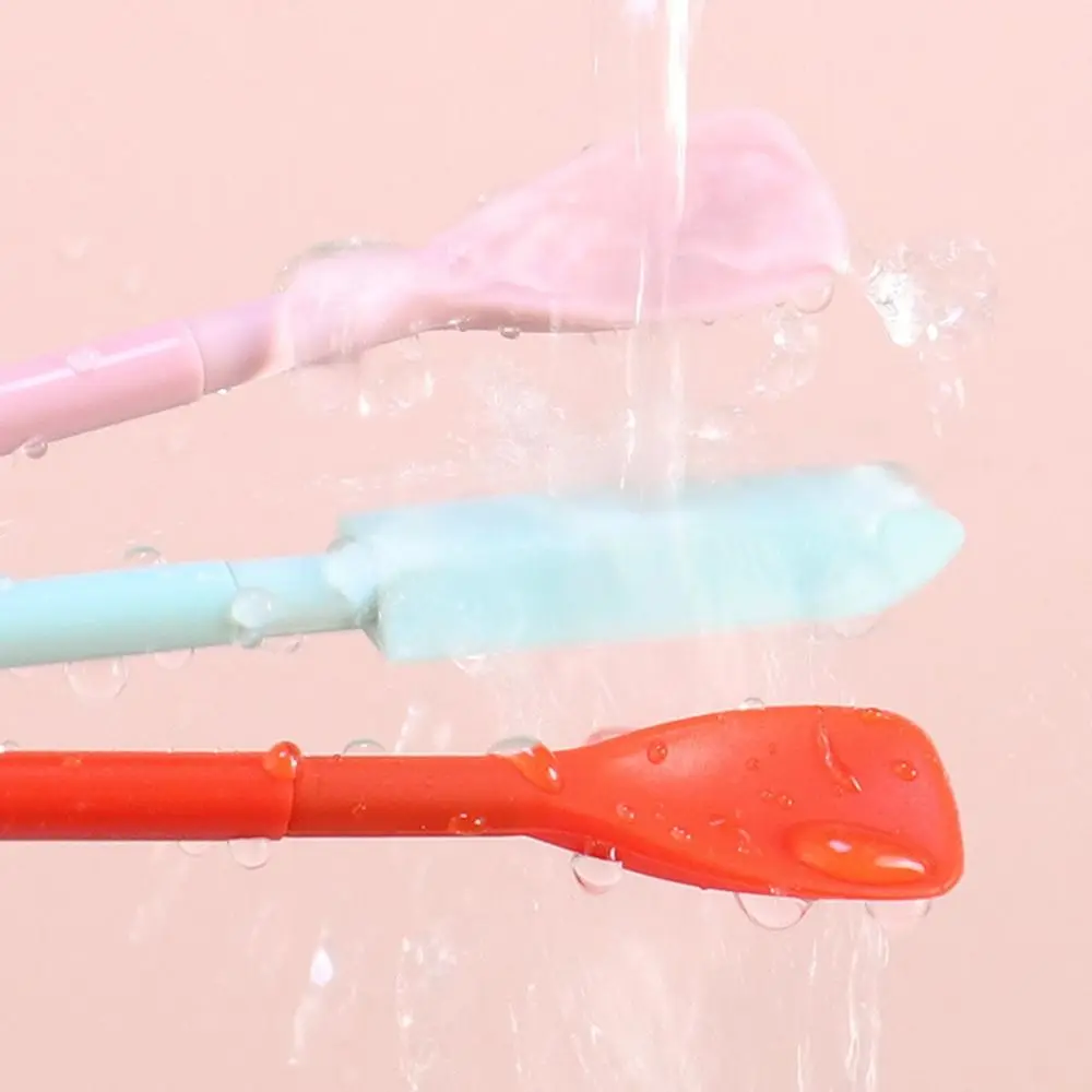 أدوات التجميل اكسسوارات المطبخ فرشاة النفط فرش ماكياج مستحضرات التجميل ملعقة زجاجة عميقة مكشطة سيليكون ملعقة تلسكوبية