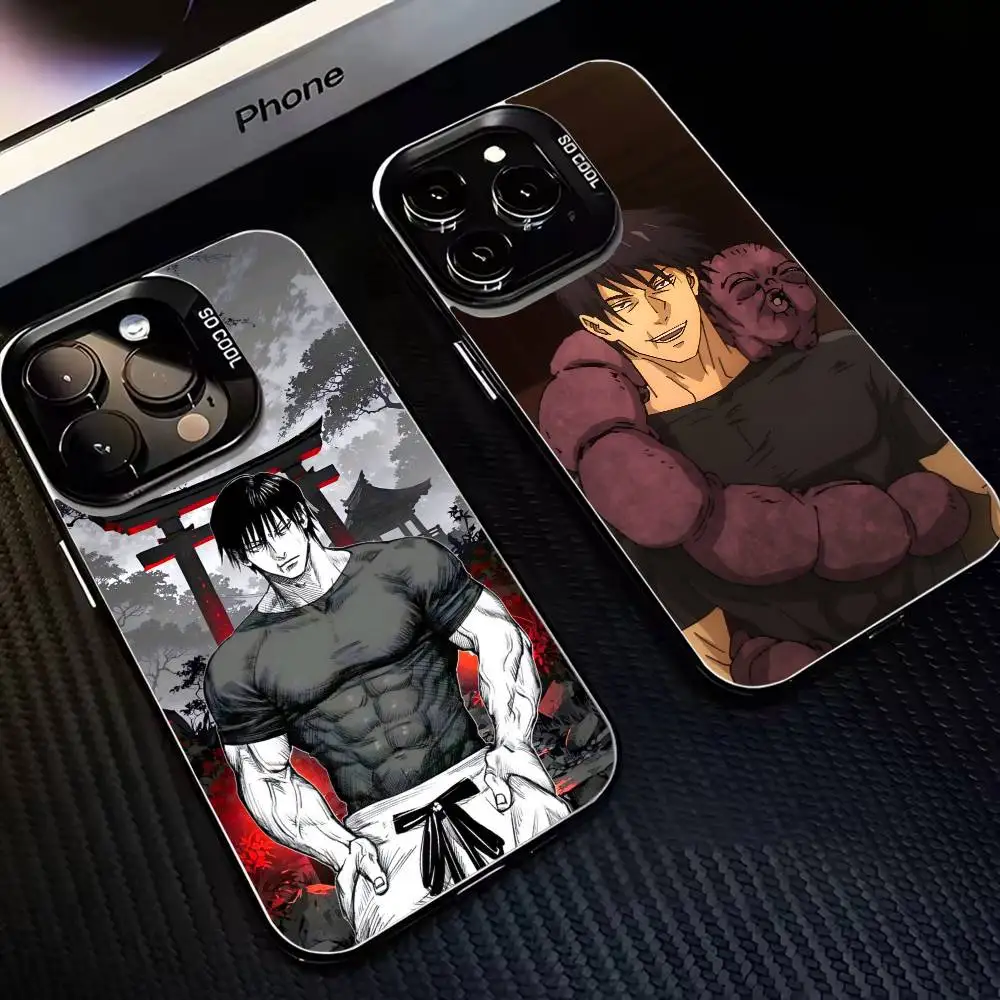 

Toji Fushiguro Hot Role Phone Case For iPhone17,16,15,14,13,12,11 Plus,Pro Max Black Matte Shockproof Cover