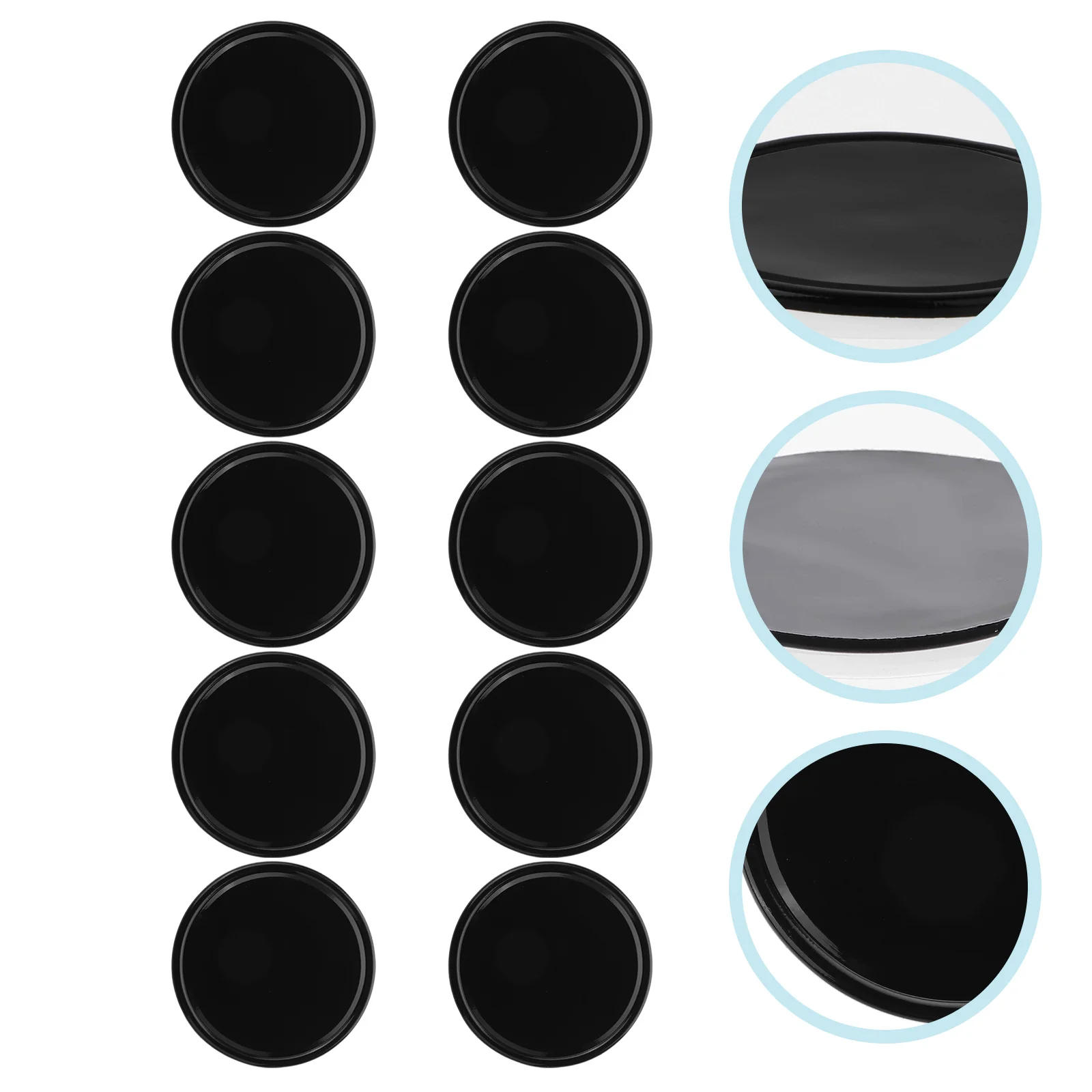 10Pcs PU Phone Pad Non Dashboard Mat for Car Auto Accessories Sturdy Wear Resistant Use Phone Holder