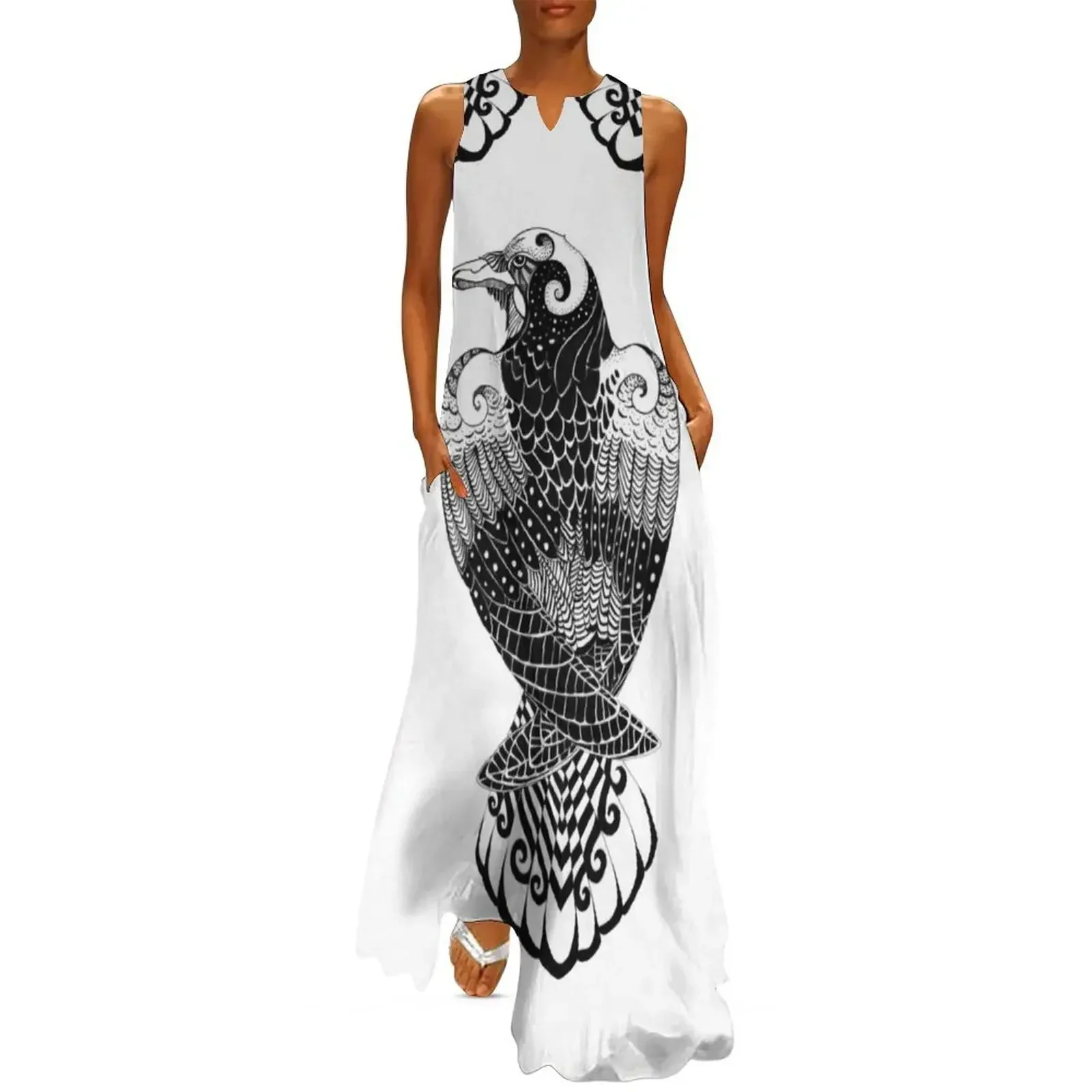 

Raven Totem Variant I Long Dress Dance dresses long sleeve dress luxury evening dresses 2025 Dress