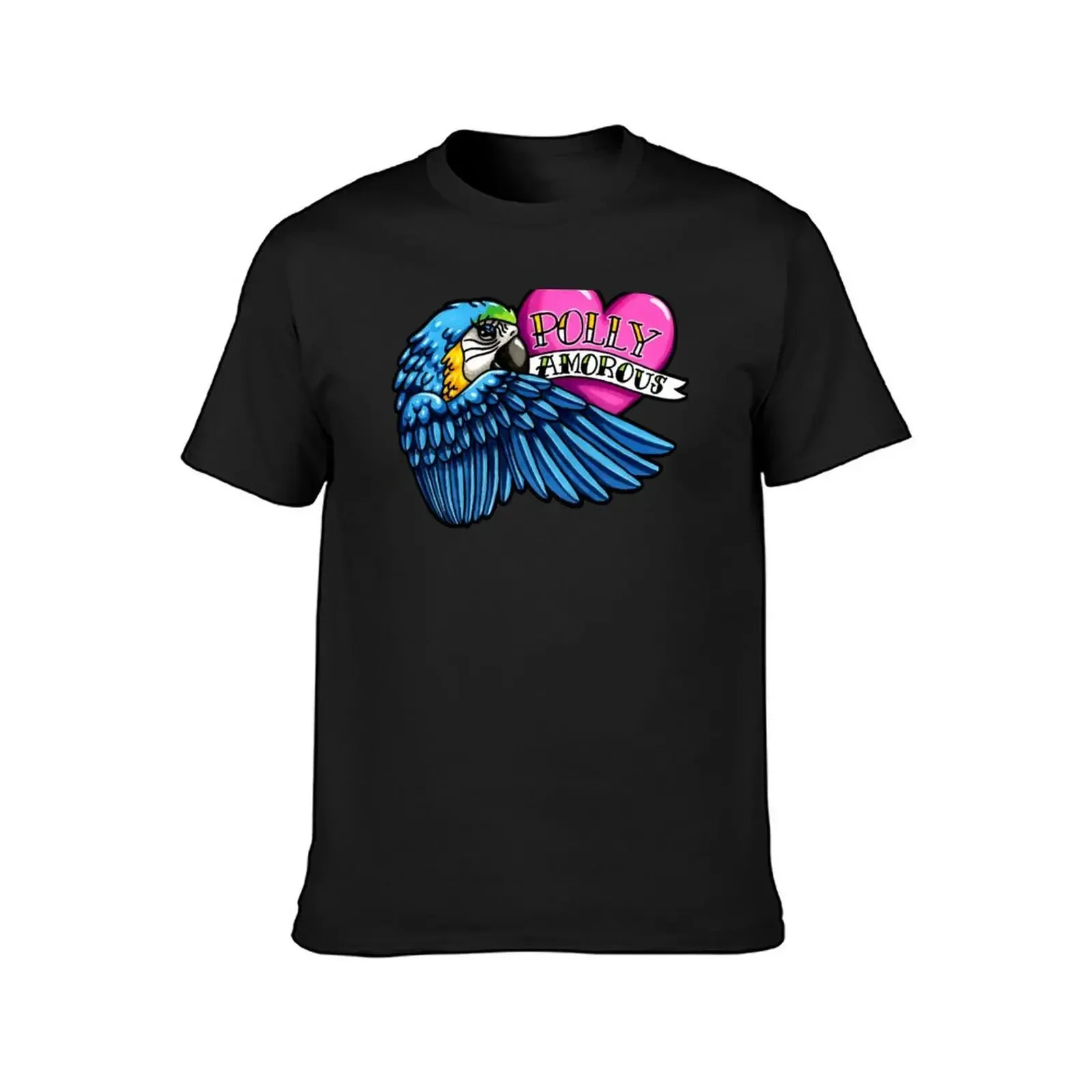 Polly Amorous T-Shirt croswit shirt man graphic tee shirt black t shirts for men