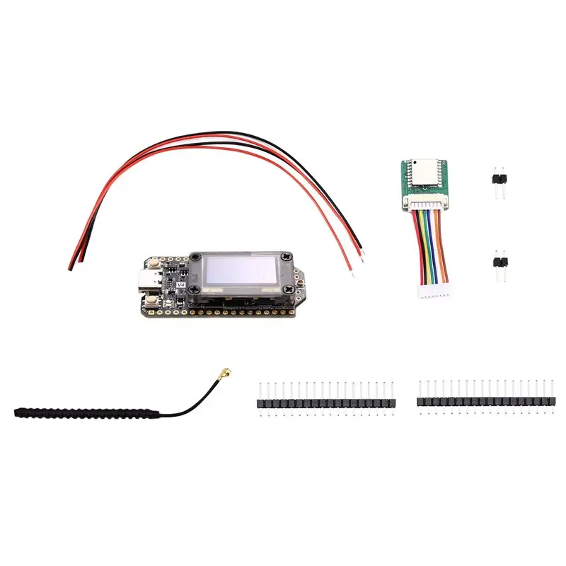

【MUST-HAVE】Lora 32 V4 ESP32 Iot Development Board For Meshtastic Wifi Bluetooth Multifunctional Dev-Board 0.96Inch With GPS Modu