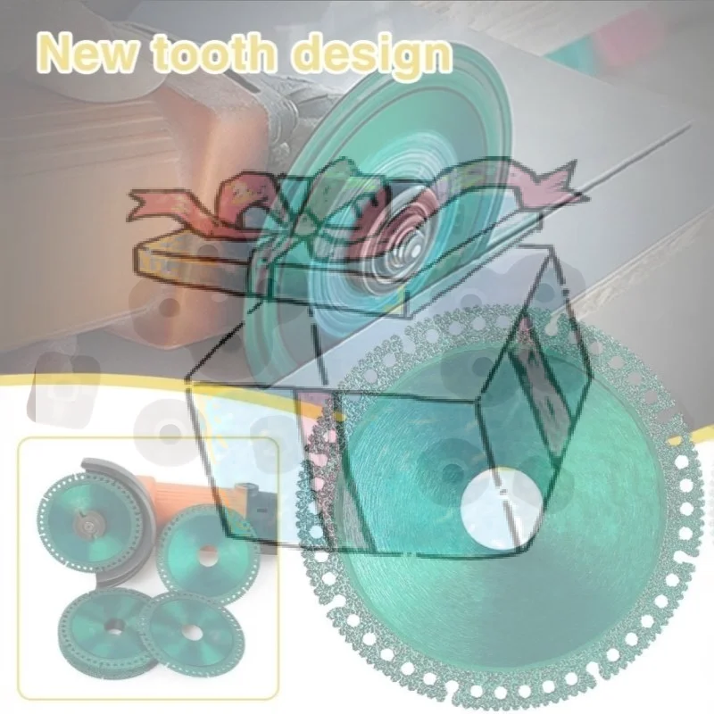 【CCA】1/2/3pcs Multi-Function Compound Saw Blade For Smooth Cutting/Steel/Chamfering/Cutting Diamond Saw Blade Tools