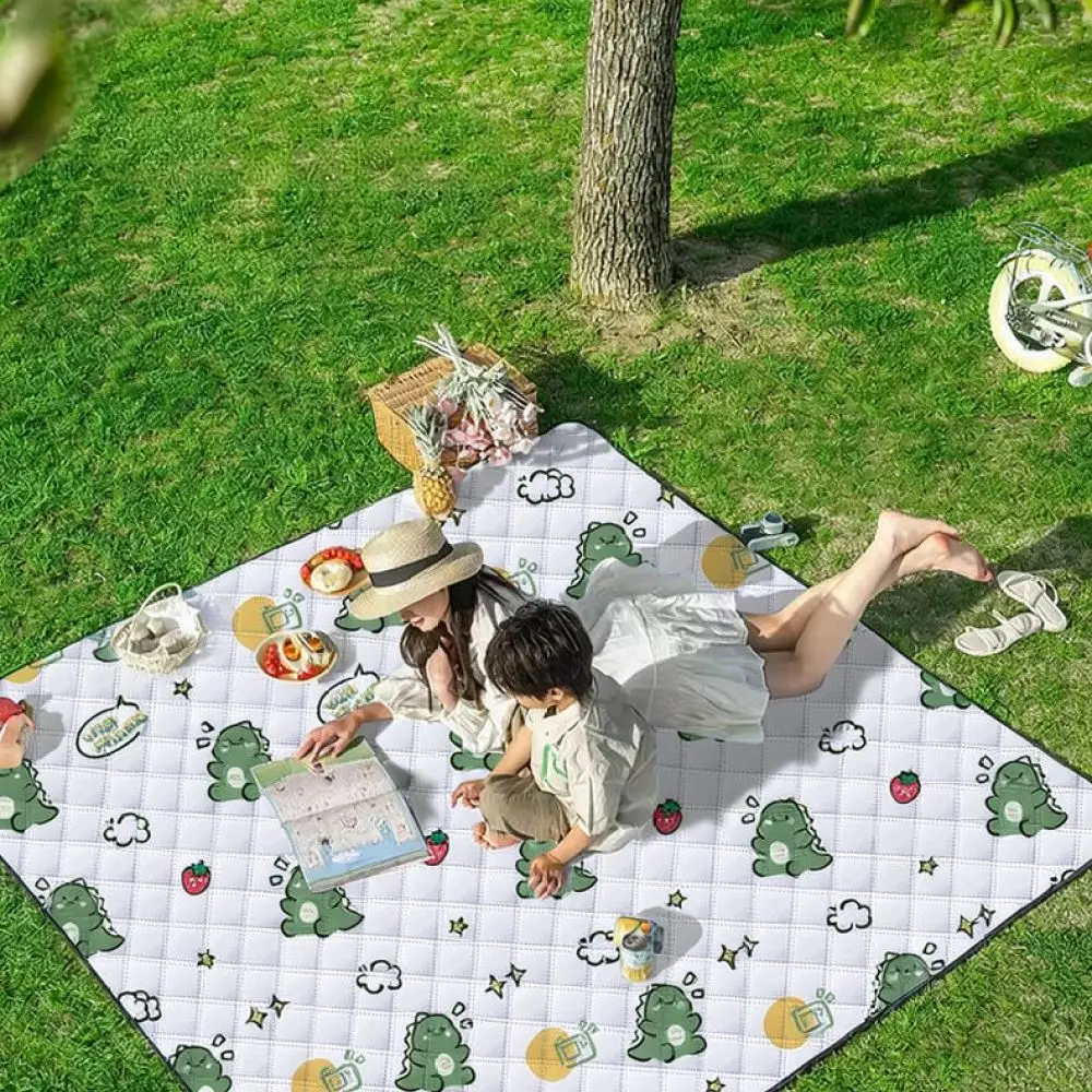 Extra Large Picnic Blanket Waterproof Moisture Proof Mat For Outdoor Camping Beach Travel Hiking Park Grass Picnic Dining Pad