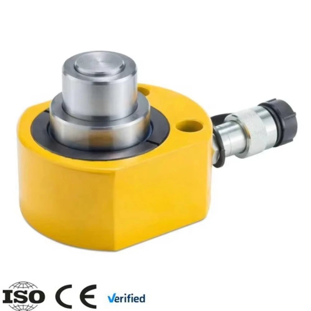 l Ultra-Thin Flat Manual Cylinder Single Acting Jacks by Factory Customizable 50 Ton Smal