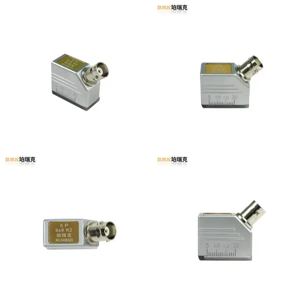 

BRK UT Standard Metal Detectors Ultrasonic Flaw Transducer Oblique Probe 1 Year Warranty OEM Customized Support for