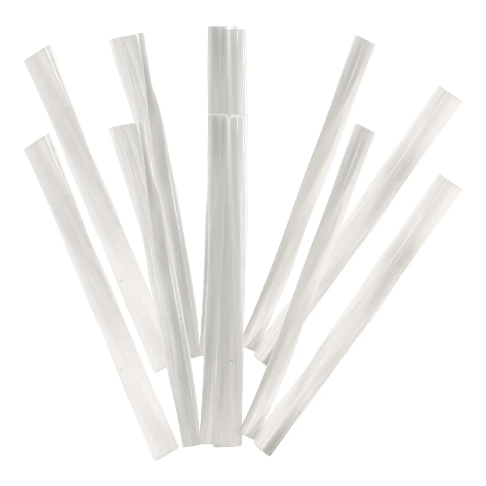 

100Pcs Professional Nail Extension Fiber Flexible Adjustable Design Easy Handle Glue DIY Salon Home Use Impressive