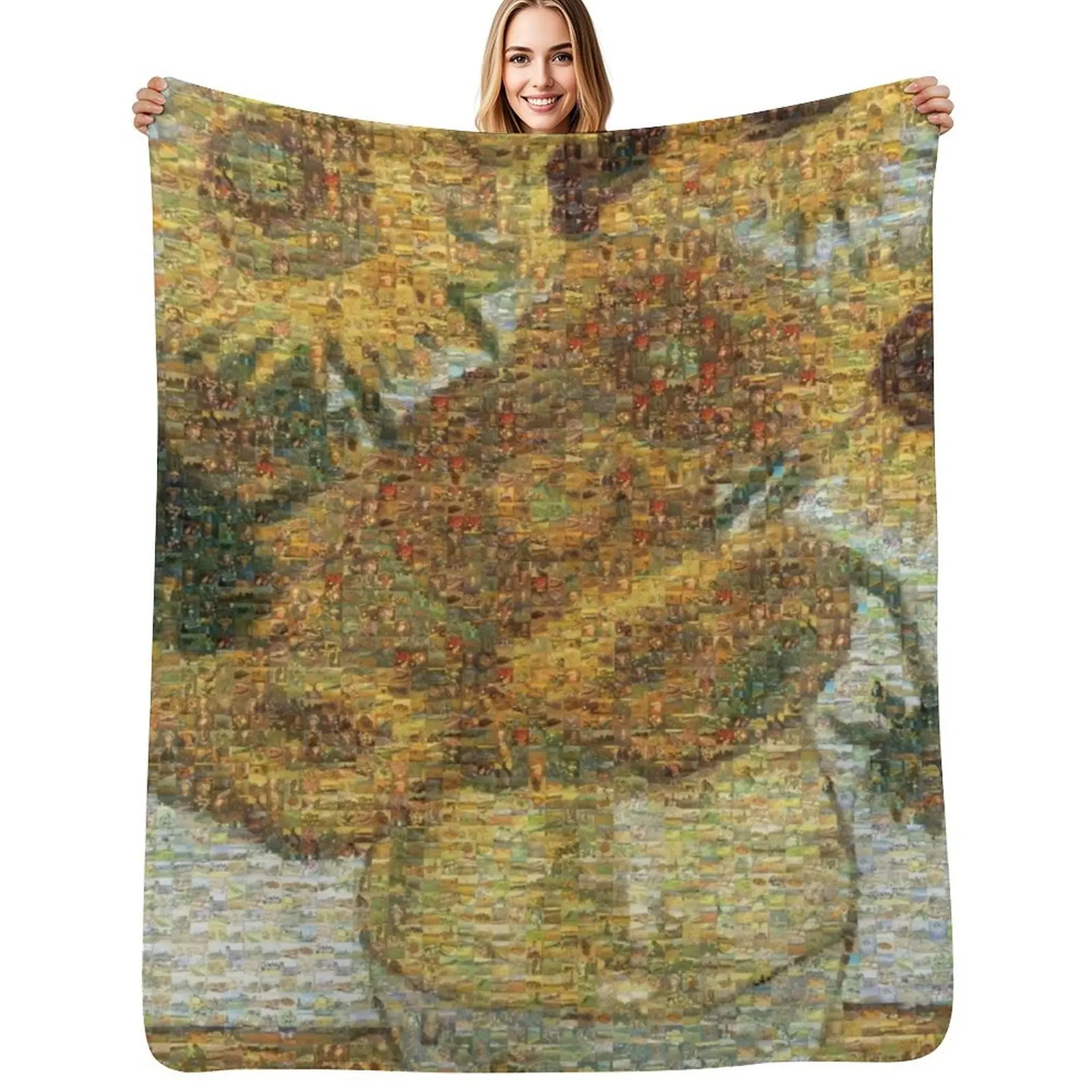 

van Gogh Sunflowers Throw Blanket Extra Large Throw Weighted manga Large Blankets