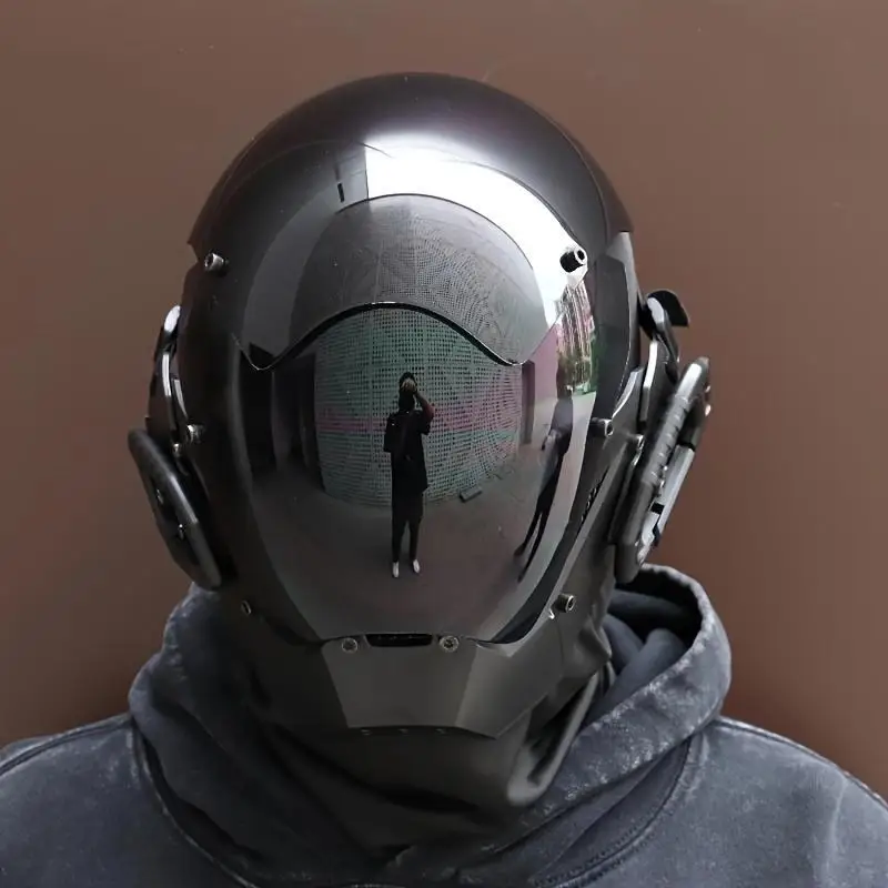Christmas Halloween Cyberpunk Cool Sci Fi Futuristic Mask