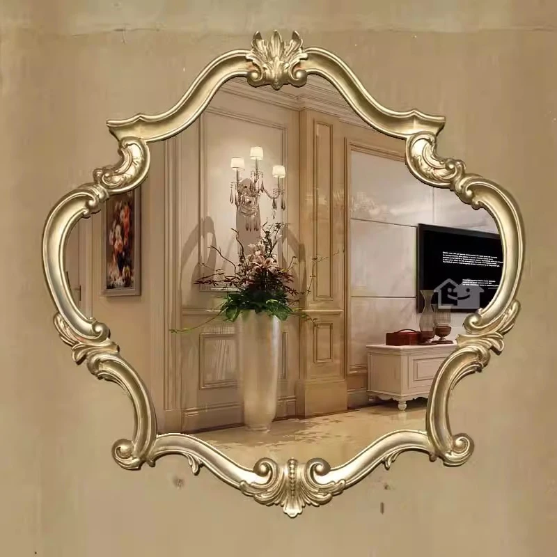 Cheap Creative Mirror Salon Accent Luxury Events Design Interior Fashion Xenomorph Frame Mirror Professional Spiegels Home Decor