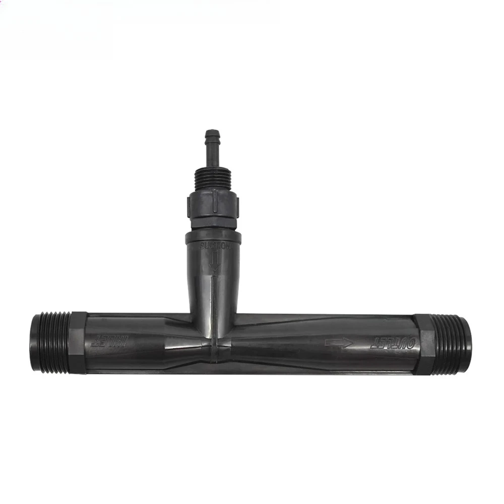 1 Inch PVDF Venturi Jet Apparatus Jet Device Built-in Check Valve Function