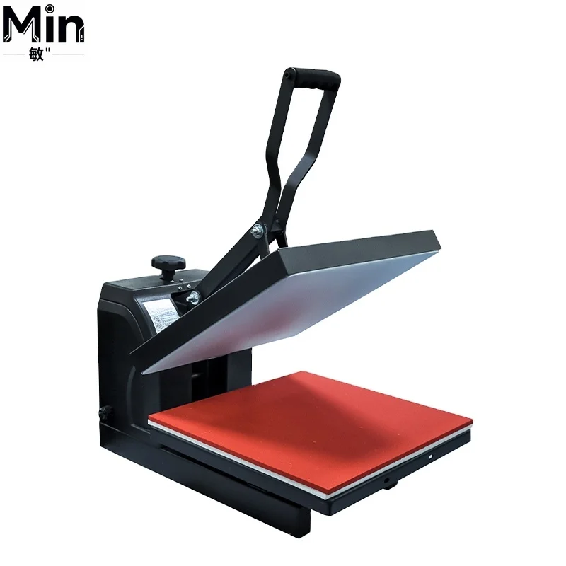 38*38cm Single Station Heat Press Machine High Pressure Heat Transfer Machine for T Shirt Printing Laboratory Business Use