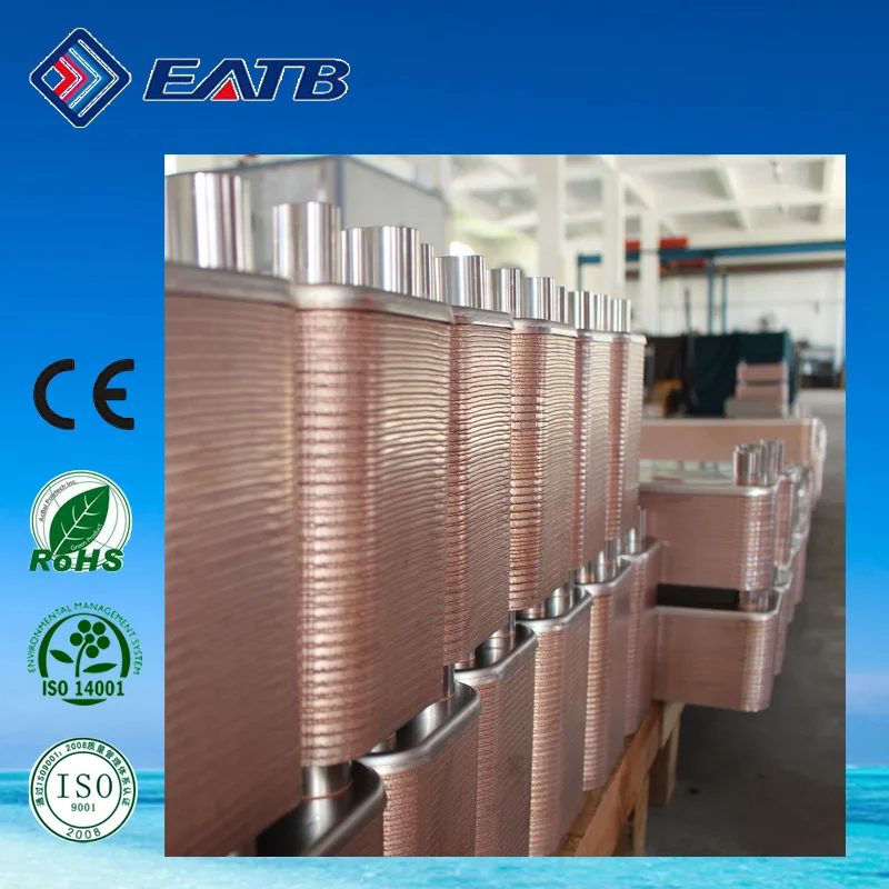 Donglian Brazed Plate Heat Exchanger EATB15 Economizer Evaporator Condenser Intercooler