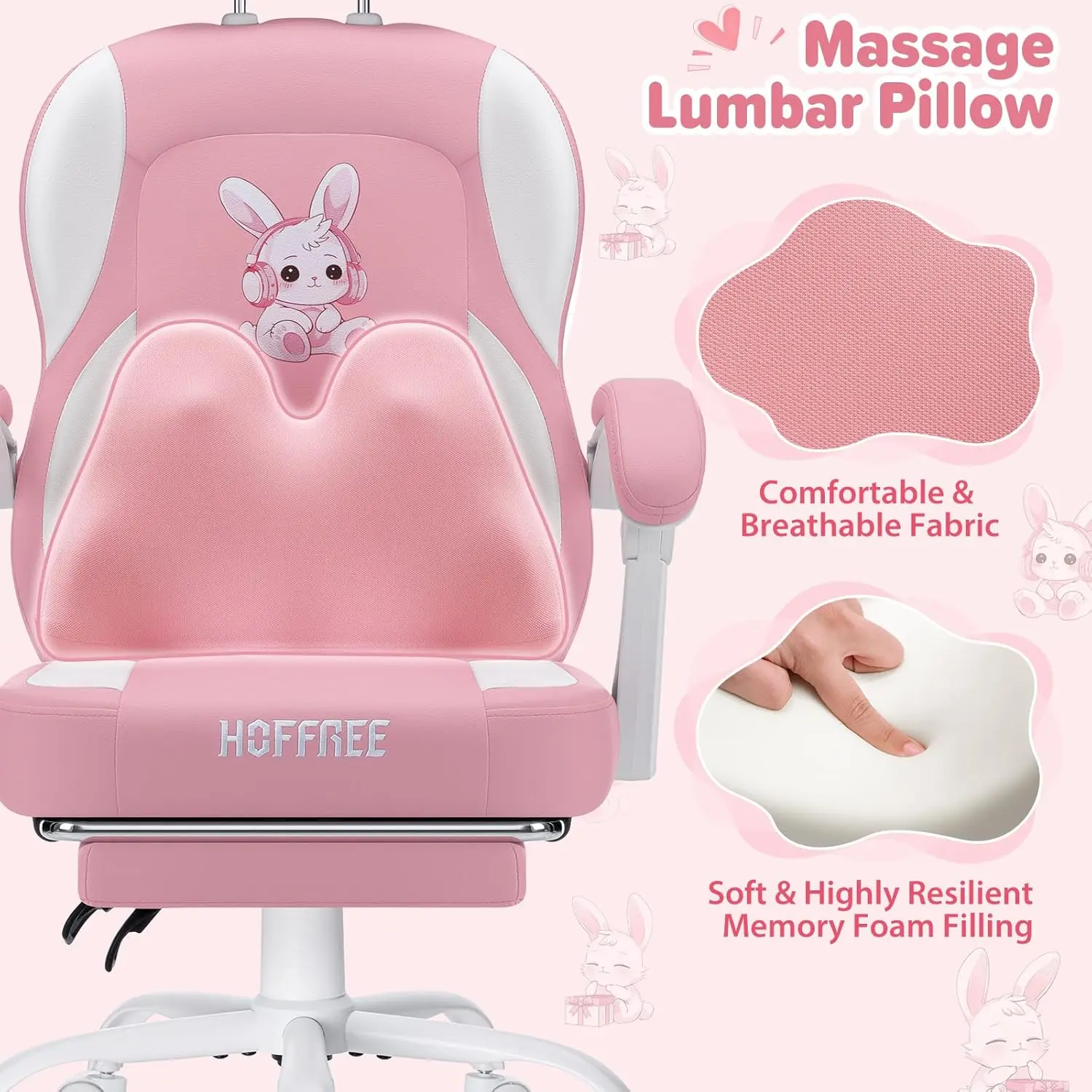 Kids Computer Gaming Chair for - Gaming Chair Lumbar Pillow บทวิจารณ์และราคา