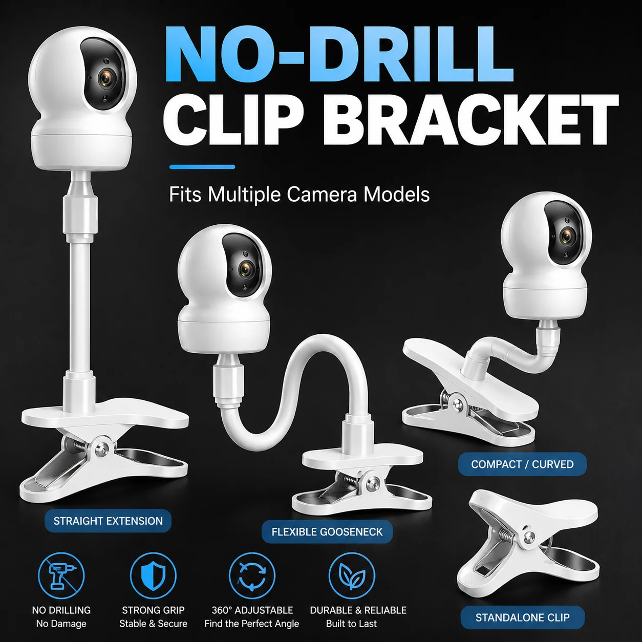 Specjalistyczny uchwyt do kame – Webcam Stand Clip recenzja i cena