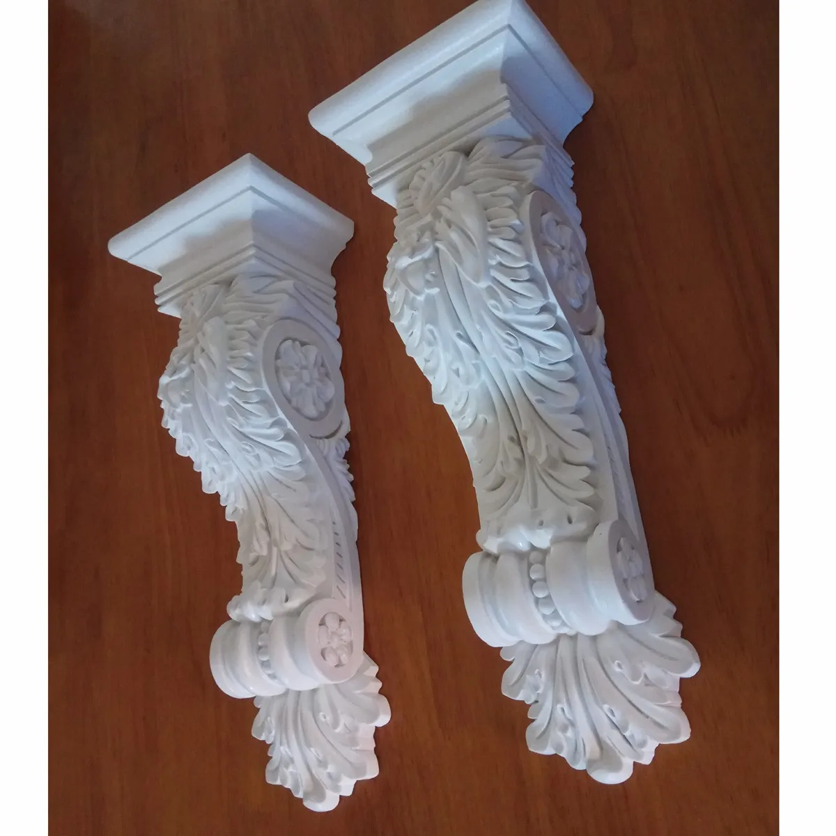 Classic European Style PU Polyurethane Corbel Fireplace Ornament Decoration Entrance Decor Corridor Portal Decorative Bracket