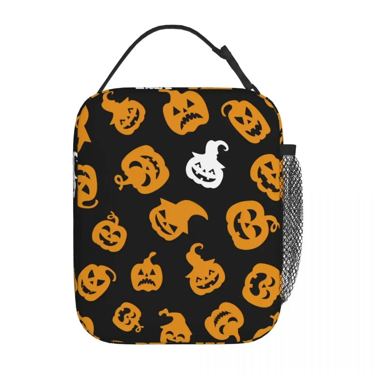 

Halloween Pumpkins Insulated Lunch Bags Thermal Bag Reusable High Capacity Tote Lunch Box Food Handbags Office Outdoor