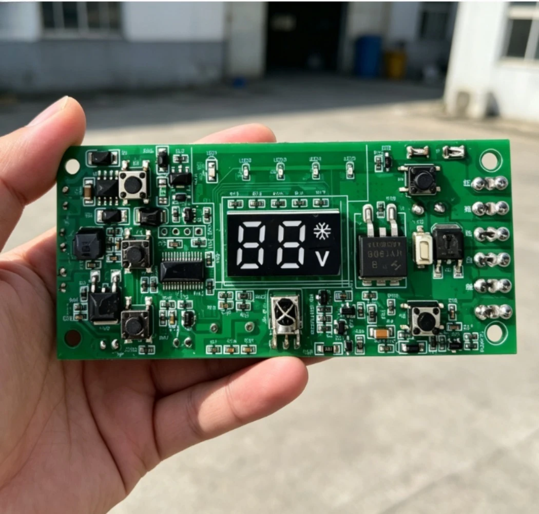 12/24V parking air conditioning control panel universal engineering model comes with remote control and sensor