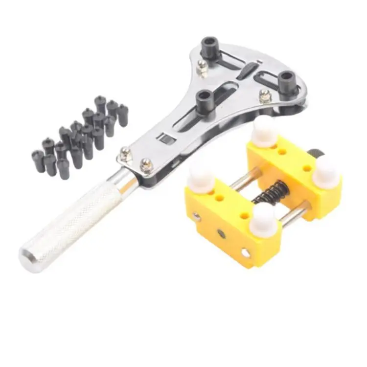 Watch Tool 2pc Universal Opener +  Fixing Seat, Bottom Cover Tool, Watch Repair Tool