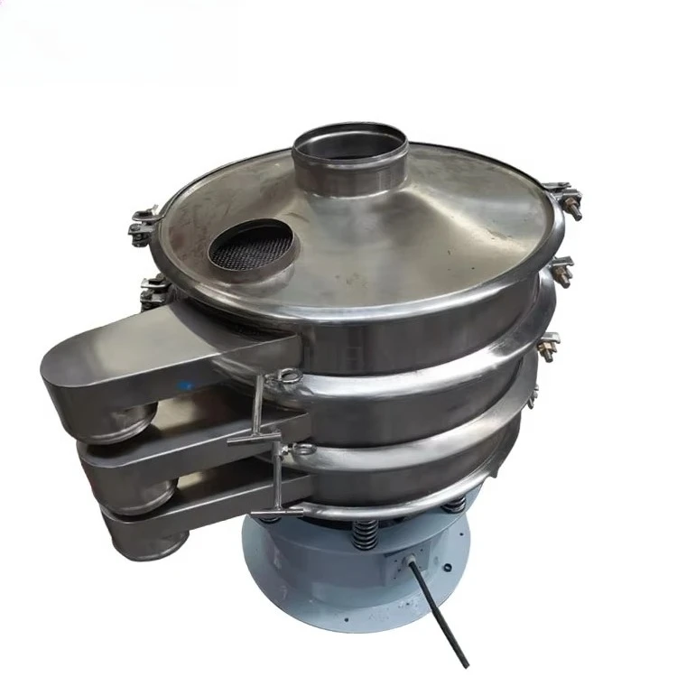 Orange Juice Beverages Sieving Circular Vibrating Sieve Screen Filter for Liquid