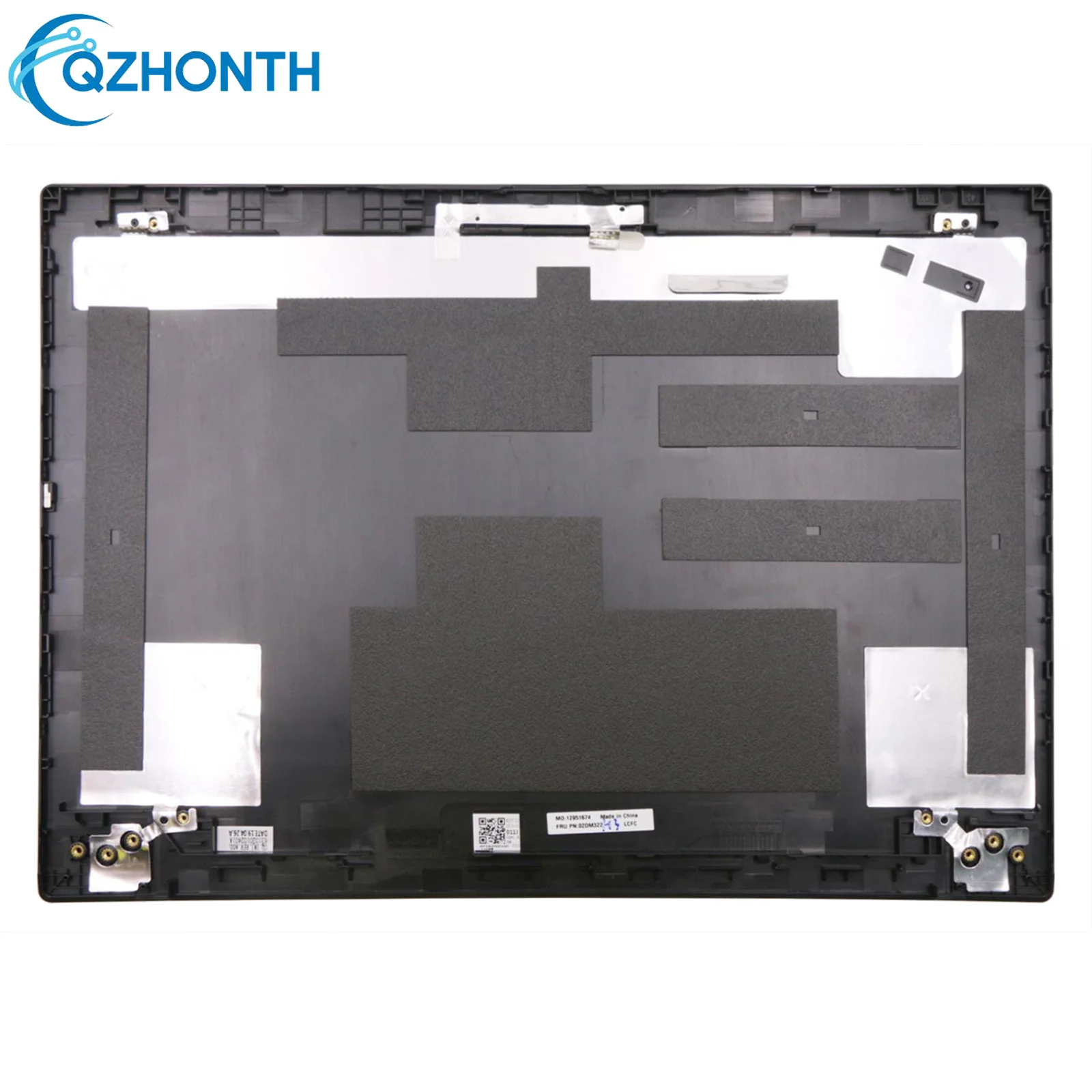 Tampa traseira do LCD para Lenovo Thinkpad L490, tampa traseira caso superior, novo, preto, 14 ", 02DM322