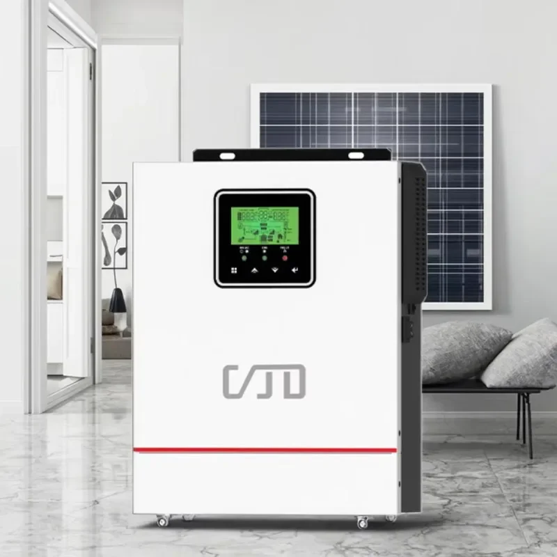 Industrial Grade Hybrid Inverter Solar Inverter Inbuilt MPPT Pure Sine Wave 1000W/1500W Single Phase 240VAC Solar Power Supply