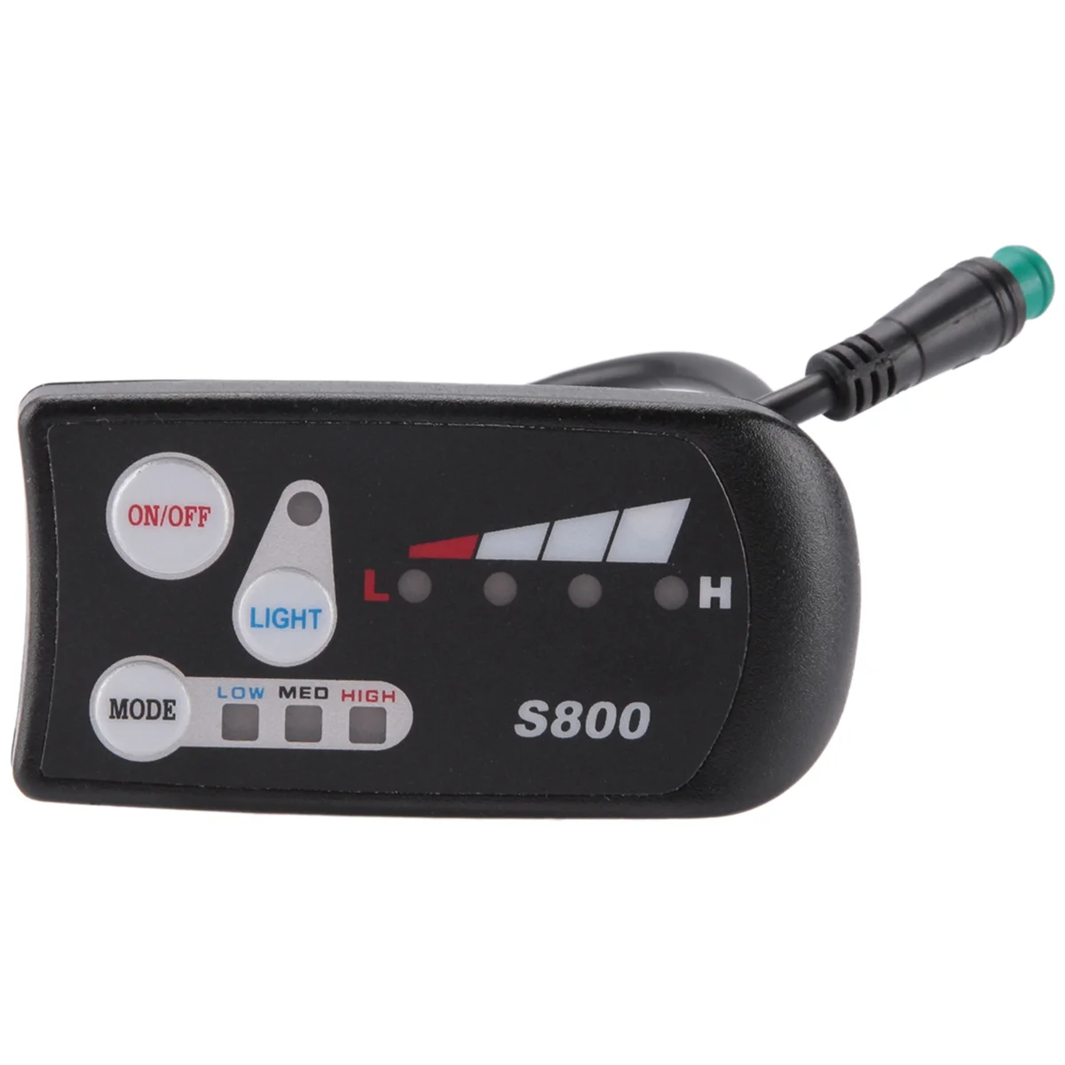 AliExpress UK Electric Bicycle 36V48V S800 LED LCD Meter Control Panel Display for Ebike Controller 5 Pin Waterproof Plug Connector HOT