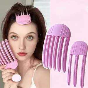 Fluffy Hairpin Curling Bangs Clips Hair Roots Volumizing Hair Clips Women Curling Fixed Shape Clips Fashion Volume Hair Roller