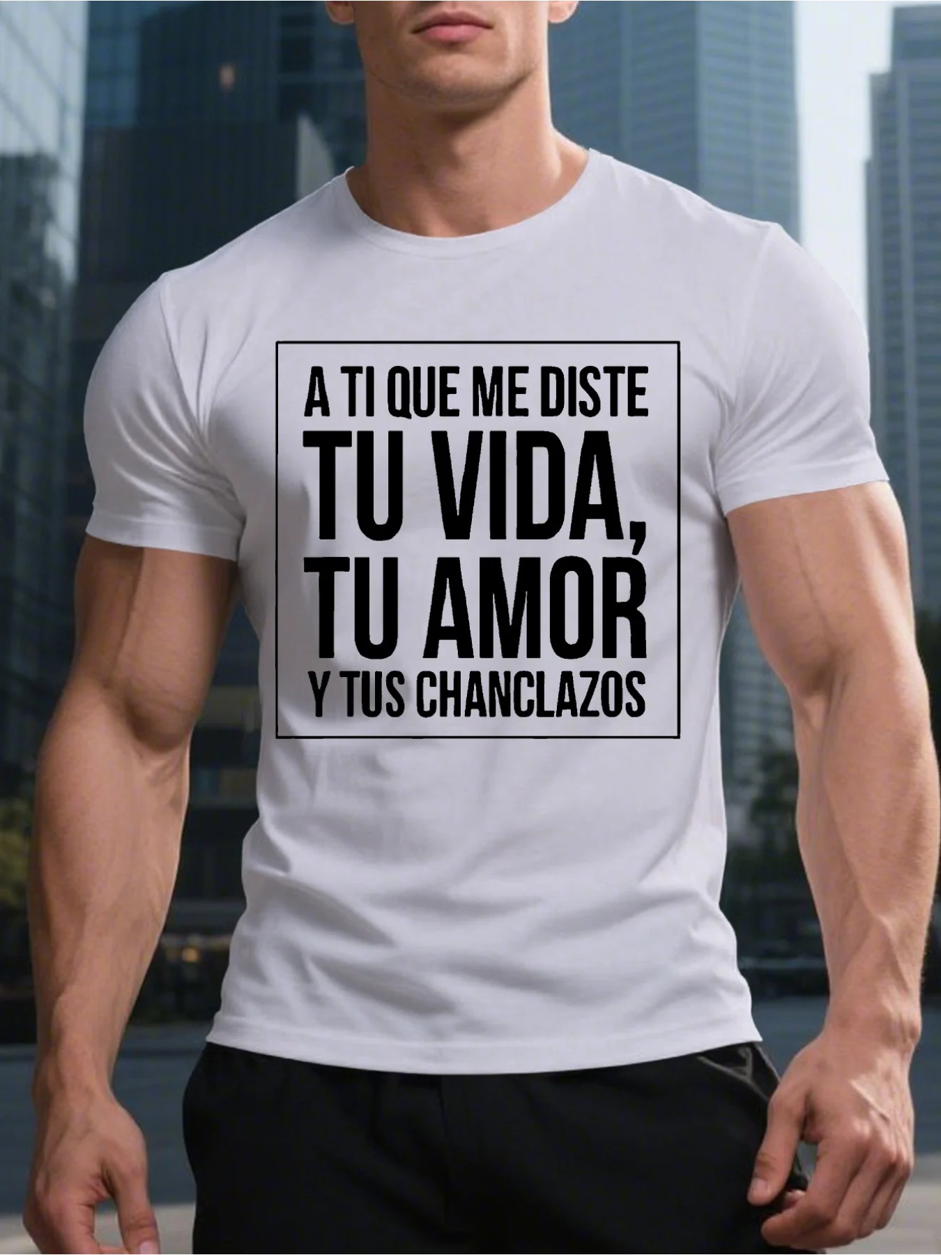 Men's Spanish Phrase T-Shirt - 
