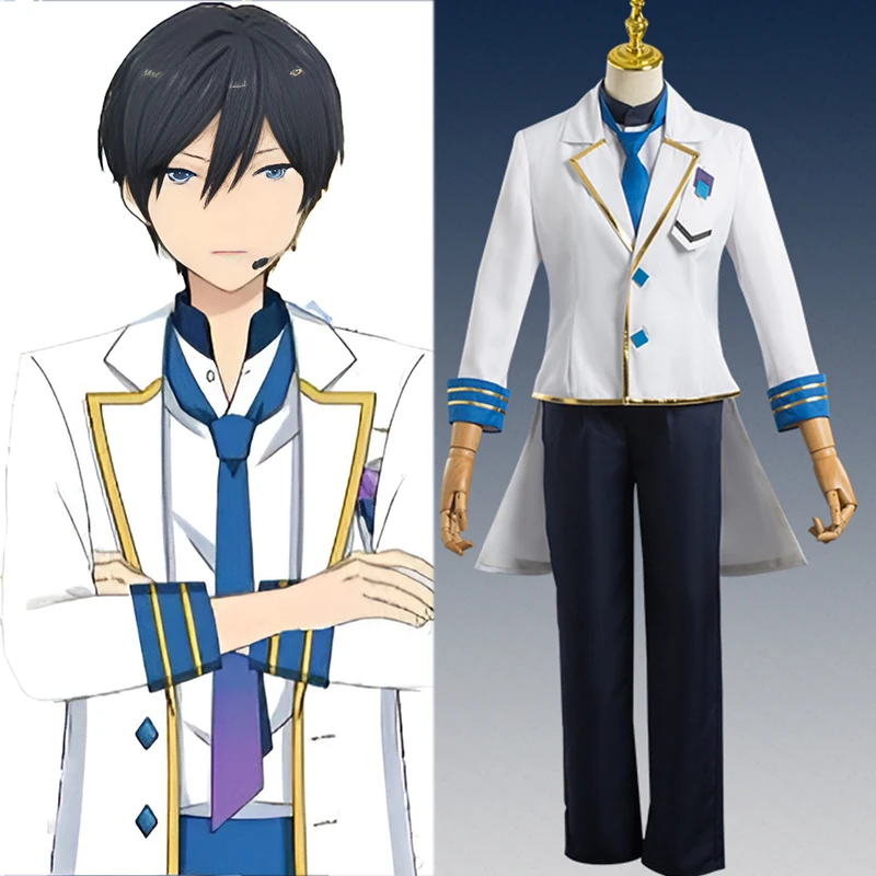 Ensemble Stars Cosplay Costume Suit Harajuku Women Coat Shirt Pants Blazers Anime Cosplay Evening Party Clothing Aesthetic