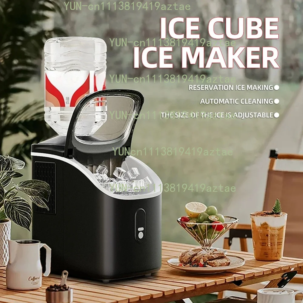Coffee Shop Ice Cube Maker Automatic Ice Making Machine Maquina De Hielo