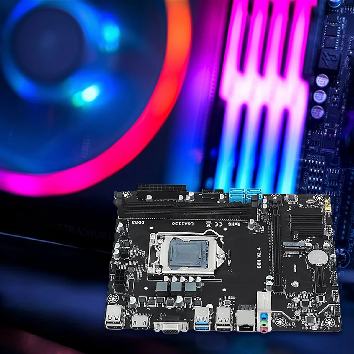 Placa base ABNP B85 LAG 1150 DDR3 16G Placa Mae SATA3.0 USB3.0 2,0 NVME M.2 SSD Placa base de escritorio PC Placa base de ordenador