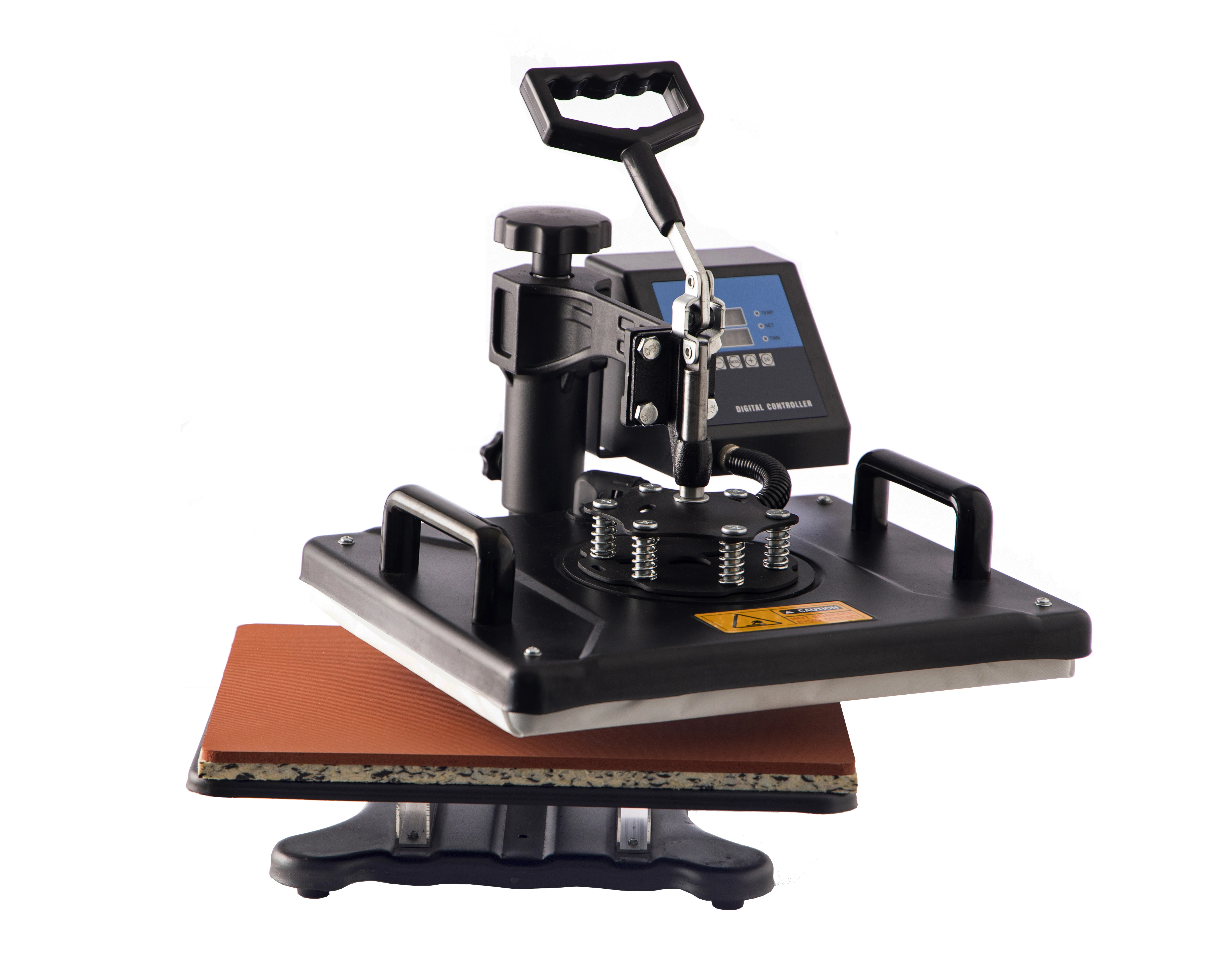 Cheap 30*38CM 8 in 1 Combo Heat Press Machine Sublimation Printer 2D Heat Transfer Machine for Cap Mug Plate Tshirts CE Approved