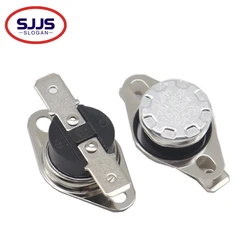 【10-2PCS】Normal Close Open Thermostat Switch 45 50 55 60 65 70 75 80 85 90 95 100 105 - 135 ℃ Temperature Sensor Switch KSD301